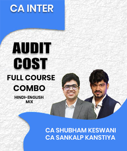 CA Inter Audit and Cost Full Course Combo By CA Shubham Keswani and CA Sankalp Kanstiya
- Zeroinfy