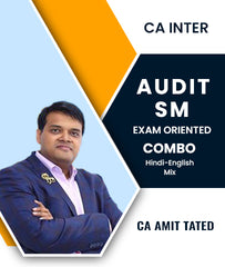 CA Inter Audit and SM Exam Oriented Combo By CA Amit Tated - Zeroinfy