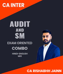 CA Inter Audit and SM Exam Oriented Combo By CA Rishabhh Jainn