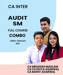 CA Inter Audit and SM Full Course Combo By MEPL Classes CA Mrugesh Madlani, CA Divya Agarwal and CA Mohit Agarwal - Zeroinfy