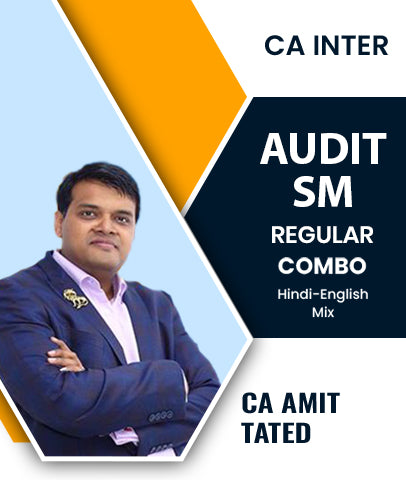 CA Inter Audit and SM Regular Combo By CA Amit Tated - Zeroinfy