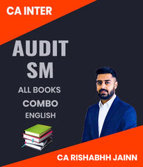 CA Inter Audit and Strategic Management (SM) All Books Combo By CA Rishabhh Jainn