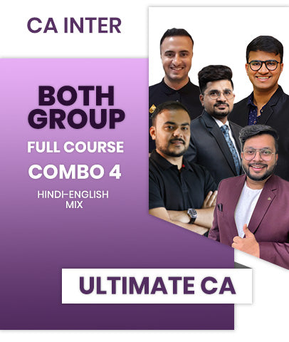 CA Inter Both Group Full Course Combo 4 By Ultimate CA - Zeroinfy