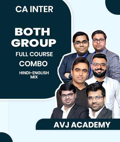 CA Inter Both Group Full Course Combo By AVJ Academy
 - Zeroinfy