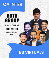 CA Inter Both Group Full Course Combo By BB Virtuals