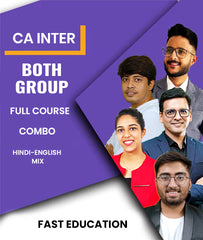 CA Inter Both Group Full Course Combo By Fast Education