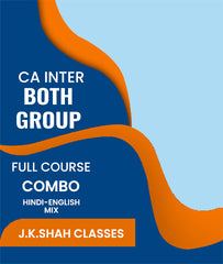 CA Inter Both Group Full Course Combo By J.K.Shah Classes