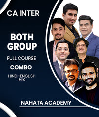 CA Inter Both Group Full Course Combo By Nahata Academy
