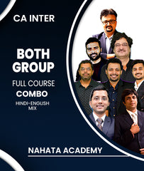 CA Inter Both Group Full Course Combo By Nahata Academy
