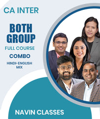 CA Inter Both Group Full Course Combo By Navin Classes