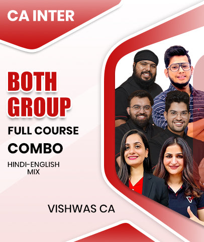 CA Inter Both Group Full Course Combo By Vishwas CA
 - Zeroinfy