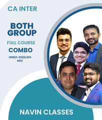 CA Inter Both Group Full Course Combo by Navin Classes - Zeroinfy