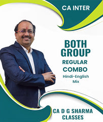 CA Inter Both Group Regular Combo By CA D G Sharma Classes - Zeroinfy