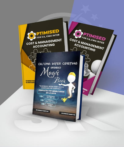 CA Inter Costing Optimised and Magic Book Combo By CA Sankalp Kanstiya