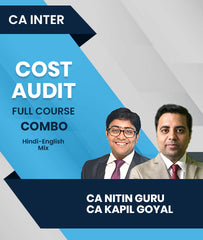 CA Inter Cost and Audit Full Course Combo By CA Nitin Guru and CA Kapil Goyal - Zeroinfy