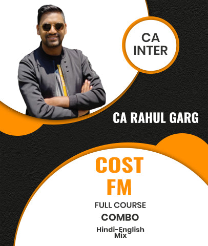 CA Inter Cost and FM Full Course Combo By CA Rahul Garg