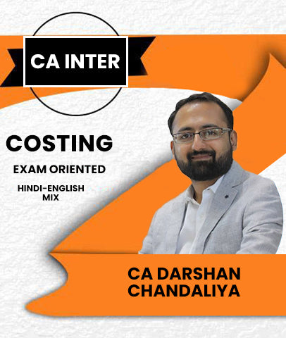 CA Inter Costing Exam Oriented By CA Darshan Chandaliya - Zeroinfy