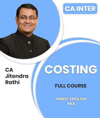 CA Inter Costing Full Course By CA Jitendra Rathi