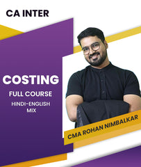 CA Inter Costing Full Course By CMA Rohan Nimbalkar - Zeroinfy