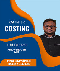 CA Inter Costing Full Course By J.K.Shah Classes - Prof Mayuresh Kunkalienkar - Zeroinfy
