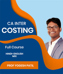 CA Inter Costing Full Course By J.K.Shah Classes - Prof Yogesh Patil