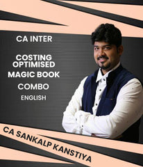 CA Inter Costing Optimised and Magic Book Combo By CA Sankalp Kanstiya - Zeroinfy