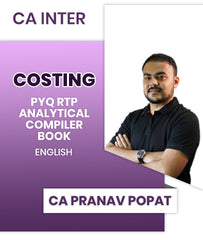 CA Inter Costing PYQ RTP Analytical Compiler Book By CA Pranav Popat