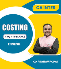 CA Inter Costing PYQ RTP Books By CA Pranav Popat