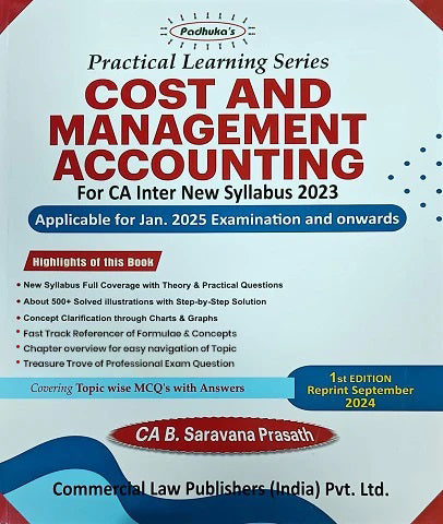 CA Inter Costing Practical Learning Series By CA B Saravana Prasath - Zeroinfy