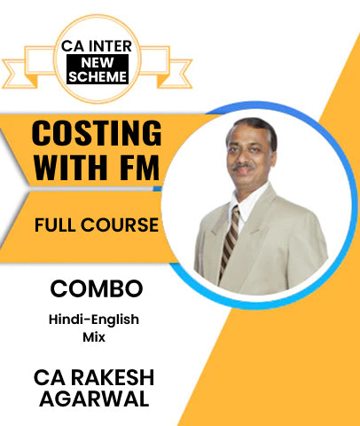 CA Inter Costing With FM Full Course Combo By CA Rakesh Agrawal