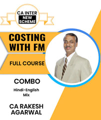 CA Inter Costing With FM Full Course Combo By CA Rakesh Agrawal