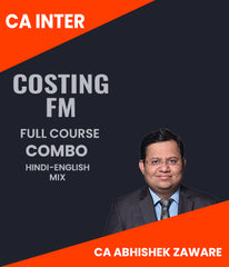 CA Inter Costing and FM Full Course Combo By CA Abhishek Zaware - Zeroinfy