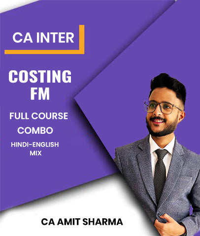 CA Inter Costing and FM Full Course Combo By CA Amit Sharma