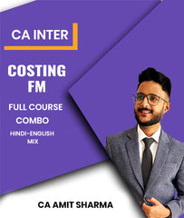 CA Inter Costing and FM Full Course Combo By CA Amit Sharma