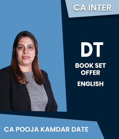 CA Inter Direct Tax Book Set Offer By CA Pooja Kamdar Date
- Zeroinfy