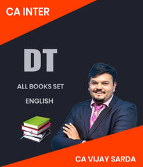 CA Inter Direct Tax (DT) All Books Set By CA Vijay Sarda