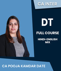 CA Inter Direct Tax (DT) Full Course By CA Pooja Kamdar Date - Zeroinfy