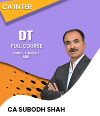 CA Inter Direct Tax (DT) Full Course By CA Subodh Shah - Zeroinfy