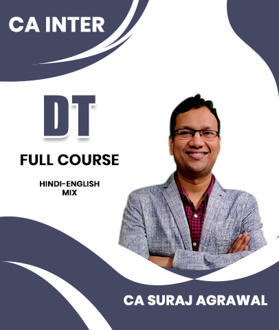CA Inter Direct Tax (DT) Full Course By CA Suraj Agrawal