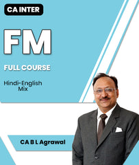 CA Inter FM Full Course Video Lectures By CA B L Agrawal