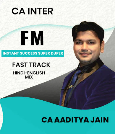 CA Inter FM INSTANT SUCCESS SUPER DUPER FAST TRACK BATCH By CA Aaditya Jain
- Zeroinfy