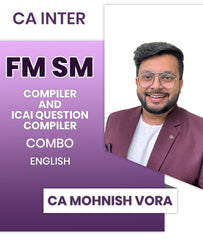 CA Inter FM SM Compiler and ICAI Question Compiler Combo By CA Mohnish Vora