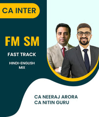 CA Inter FM SM Fast Track By CA Neeraj Arora and CA Nitin Guru - Zeroinfy