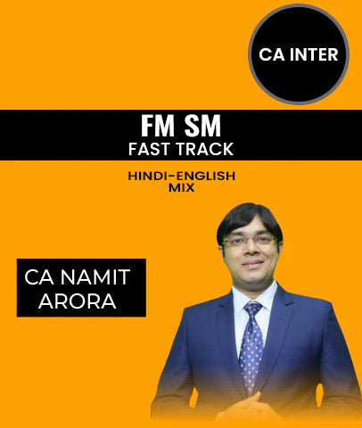 CA Inter FM SM Fast Track Video Lectures By CA Namit Arora - Zeroinfy