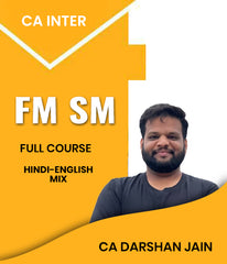 CA Inter FM SM Full Course By CA Darshan Jain