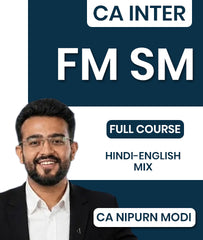 CA Inter FM SM Full Course By CA Nipurn Modi