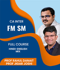 CA Inter FM SM Full Course By J.K.Shah Classes - Prof Rahul Danait and Prof Jigar - Zeroinfy
