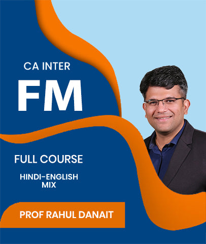 CA Inter Financial Management Full Course By J.K.Shah Classes - Prof Rahul Danait