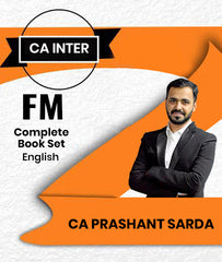 CA Inter Financial Management (FM) Complete Book Set By CA Prashant Sarda - Zeroinfy