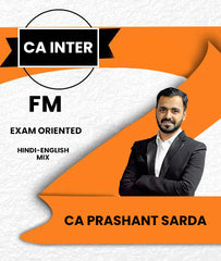 CA Inter Financial Management (FM) Exam Oriented By CA Prashant Sarda - Zeroinfy